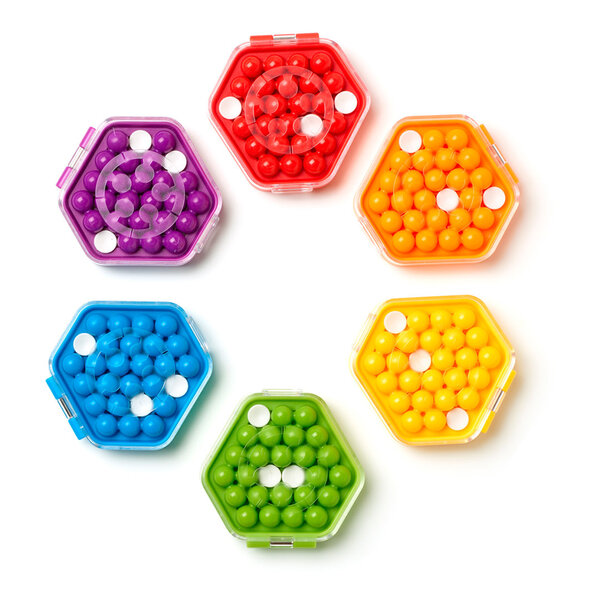 Smartgames IQ Hexpert mini, assorti kleuren