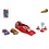 Roadblasters Afschiet auto met 3 auto's en accessoires