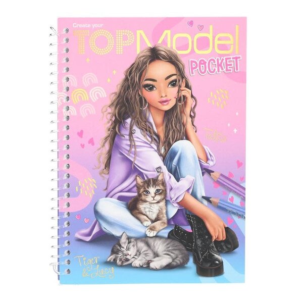 TOPModel pocket kleurboek