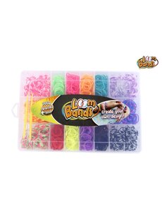  Loombandjes grote set 5600 delig, 35x22x5 cm