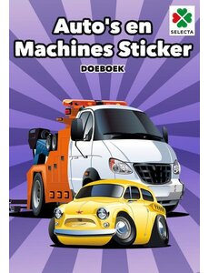 Tactic/Selecta Doeboek Auto's en machines