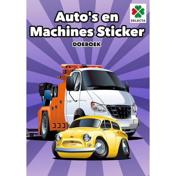 Tactic/Selecta Doeboek Auto's en machines