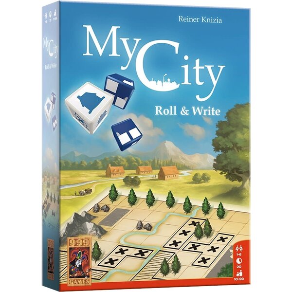 999 Games My City Roll en Write