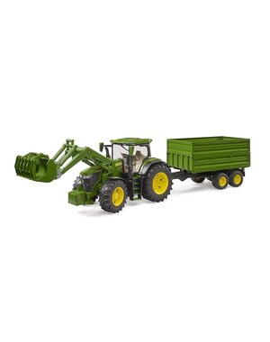 Bruder 3155 - John Deere 7R 350 met voorlader en kiepwagen