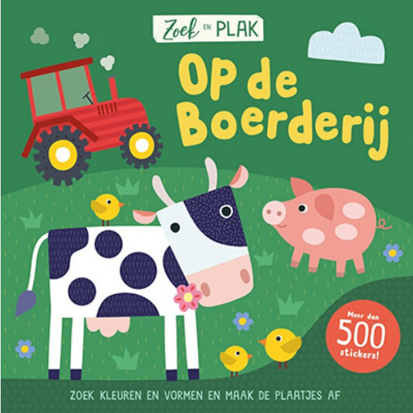 Lantaarn publishers Zoek en Plak - Op de Boerderij