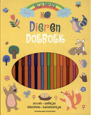  Mijn eerste doeboek Dieren, met viltstiften