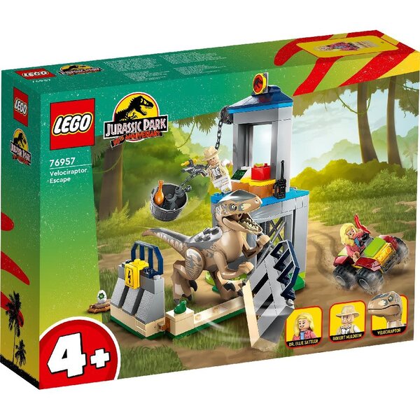 LEGO 76957 - Jurassic Park Velociraptor Ontsnapping