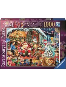 Ravensburger Kerstpuzzel Let’s visit Santa - 1000  stukjes