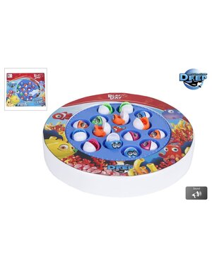 Play Today Visspel met 15 vissen met geluid, 20cm