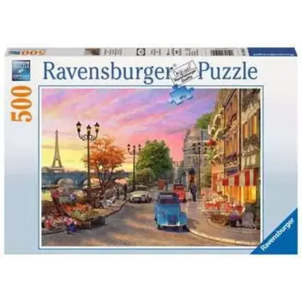 Ravensburger Avondsfeer in Parijs - 500 stukjes