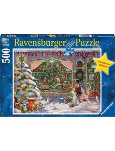 Ravensburger The Christmas shop - 500 stukjes