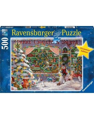 Ravensburger The Christmas shop - 500 stukjes