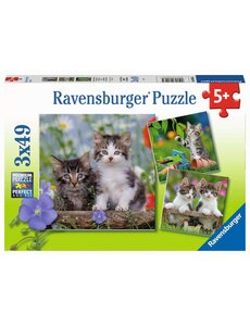 Ravensburger Jonge katjes - 3x49 stukjes