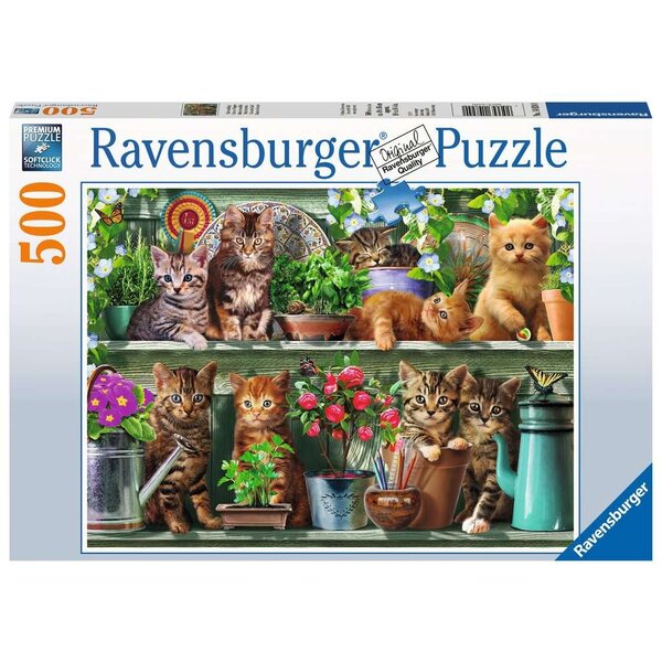 Ravensburger Katjes in het rek - 500 stukjes