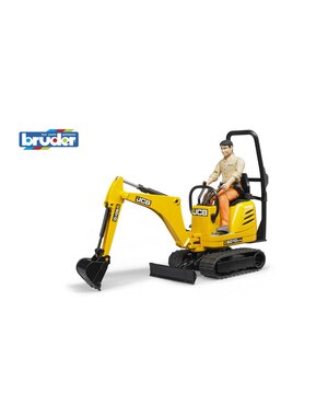 Bruder 62002 - JCB Micro graafmachine met bestuurder