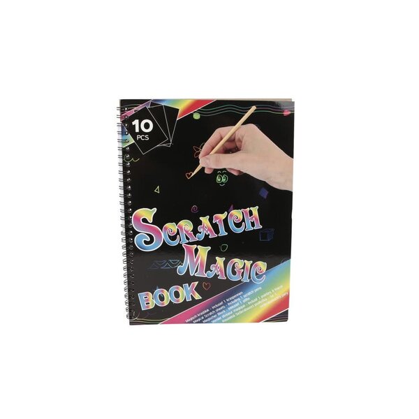 Magic Color Scratchblok A4 10 pagina's