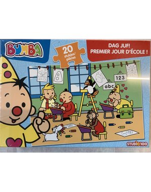  Bumba's eerste schooldag -  20 stukjes