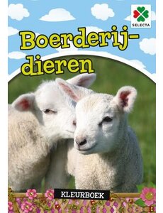 Tactic/Selecta Boerderijdieren kleurboek