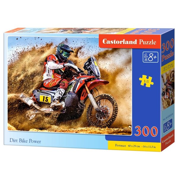 Castorland Motorcrosser Dirt Power - 300 stukjes