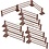 Britains 40952 - Omheining 6 delig