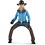 Schleich 42577 - Team Cowgirl met lasso en kalf