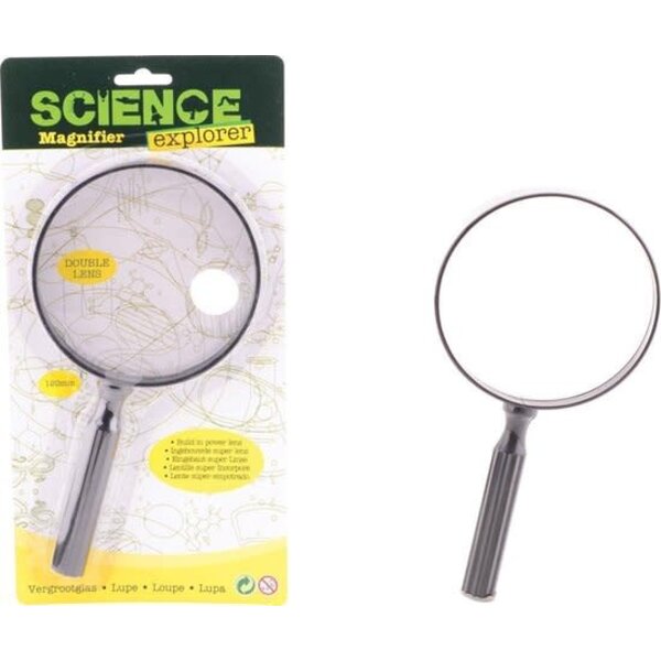 JohnToy Science Explorer Vergrootglas met dubbele lens