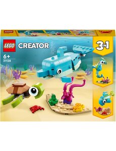 LEGO 31128 - Dolfijn en schildpad