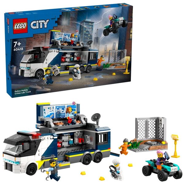 LEGO 60418 - Politie mobile laboratorium (uitlopend)