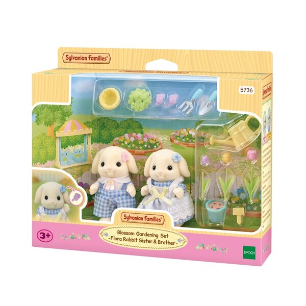 Sylvanian Families 5736 - Tuinierenset - Hangoorkonijn