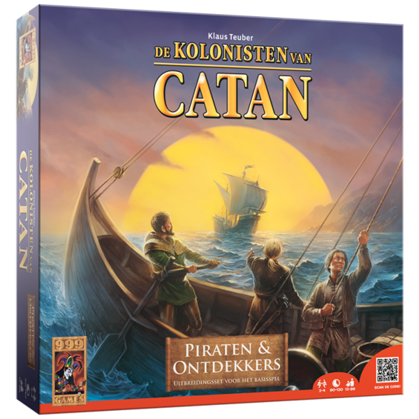 999 Games Catan uitbreiding - Piraten en ontdekkers