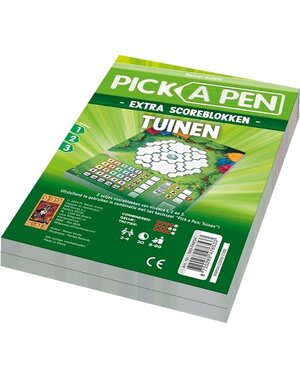 999 Games Pick a Pen - Tuinen Scoreblokken