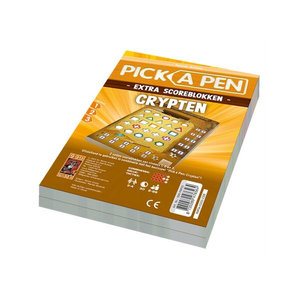 999 Games Pick a Pen Crypten scoreblokken