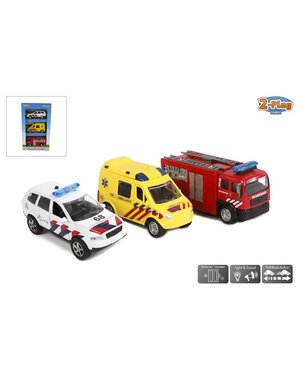 2-Play Rescue team - 3 delig