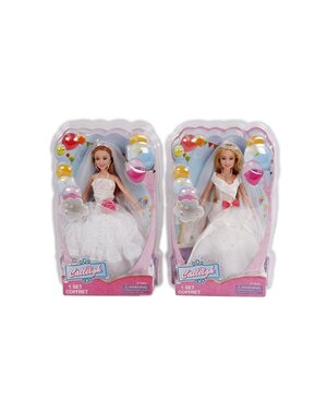  Tienerpop Princess in bruidsjurk