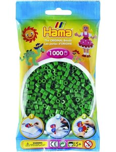 Hama Strijkkralen groen - 1000 st.