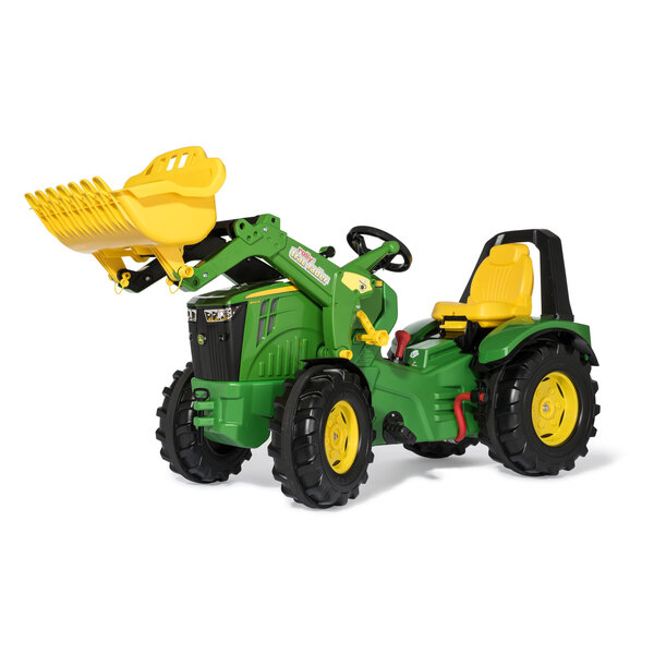 Rolly Toys 651078 - X-Trac Premium John Deere 8400R met voorlader, versnelling en handrem