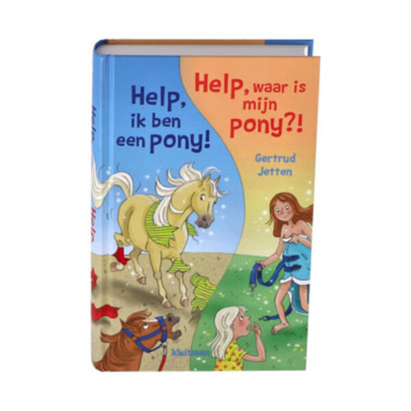 Kluitman Omkeerboek Help waar is mijn pony / Help ik ben een pony