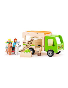 Woody Paarden transport truck