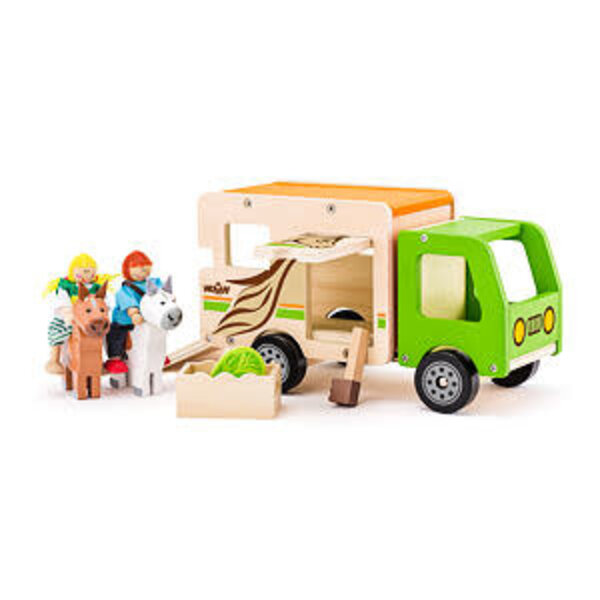 Woody Paarden transport truck