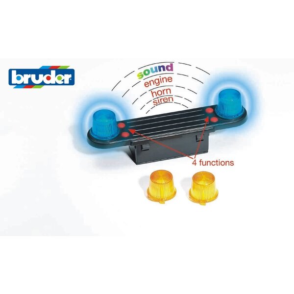 Bruder 2801 - Licht en geluidsmodule trucks