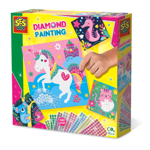 SES Diamond Painting Vrolijke Dieren