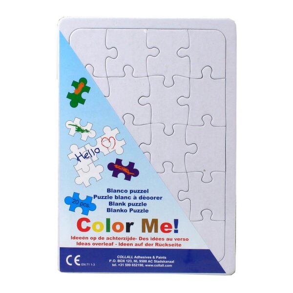 Kleur je eigen puzzel A5