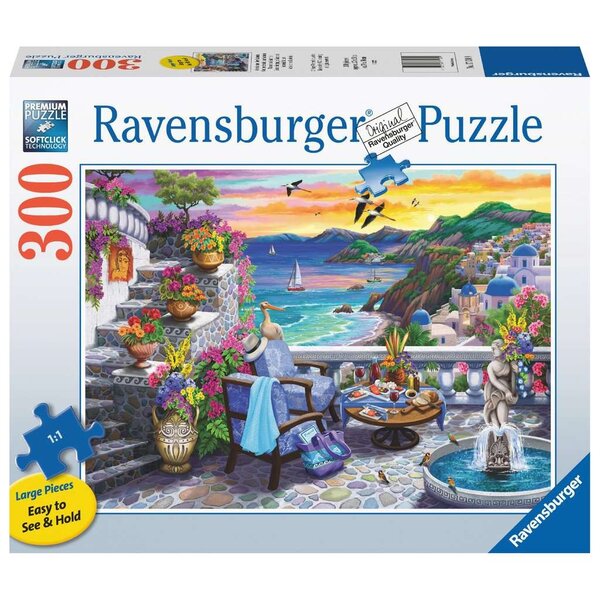 Ravensburger Zonsondergang in Santorini - 300 stukjes XL