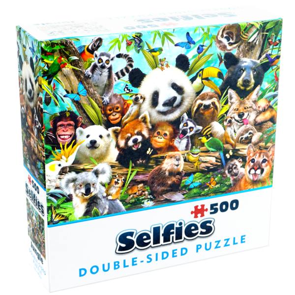 Selfie Puzzel - Jungle - 500 stukjes