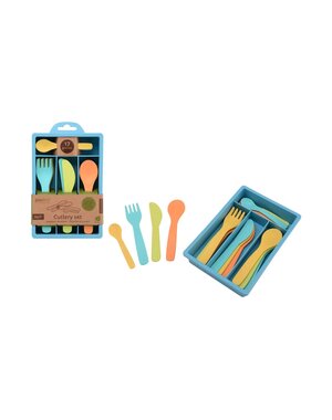 Jouéco Bestek set Bio plastic, 17 delig
