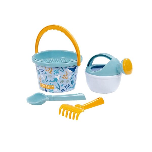 Little Dutch Strandset Oceans Dream blauw - 5 delig klein