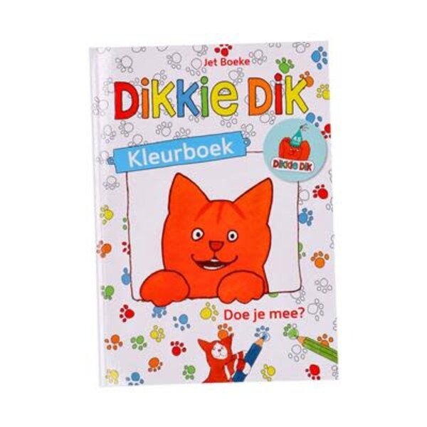 Dikkie Dik kleurboek