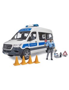 Bruder 2683 - Mercedes Benz Sprinter Politie voertuig met agent