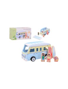 Jouéco Retro strand bus met accessoires