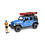 Bruder 2529 - Jeep Wrangler Rubicon Unlimited met kajak en figuur